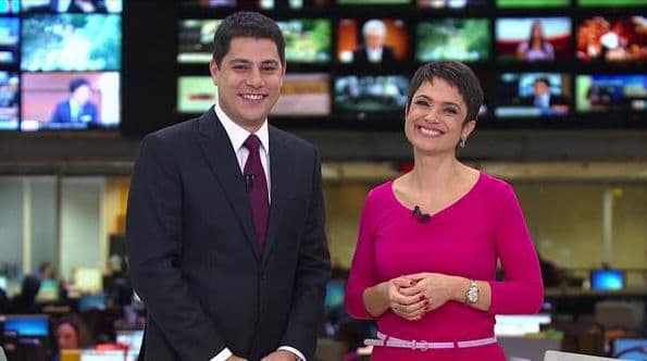 Sandra Annenberg faz aniversário, recebe declaração de Evaristo Costa e leva público ao delírio com retorno da dupla