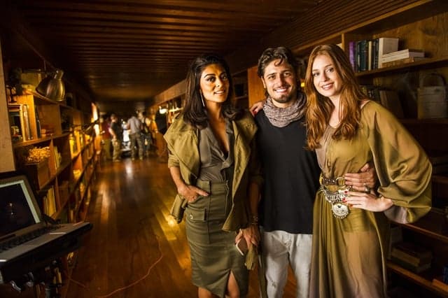 Confira imagens dos bastidores das gravações de "Totalmente Demais" no Uruguai