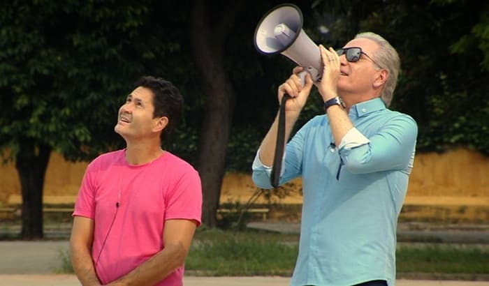 Roberto Justus fica chocado com a burrice dos candidatos do “Power Couple Brasil”
