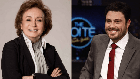 Joana Fomm estará em filme com Danilo. Foto - montagem. Joana Fomm estará em filme com Danilo. Foto - montagem.