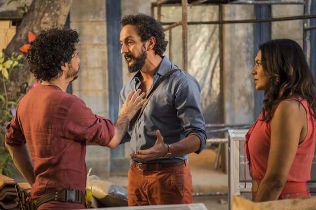 "Velho Chico": Martim e Bento discutem e se enfrentam