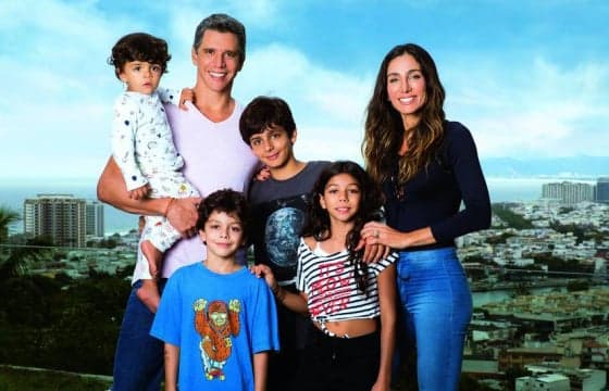 Marcio Garcia e família (Foto: Divulgação) Marcio Garcia e família (Foto: Divulgação)
