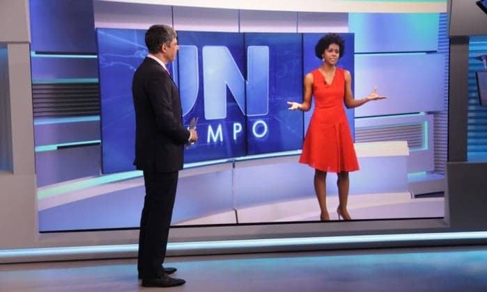 "Se eu vejo que o jornal está tenso, não faço nada", diz Maju sobre brincadeiras