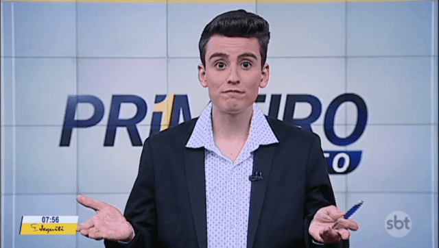 Sindicato dos jornalistas se revolta contra o SBT e emite nota sobre novo apresentador