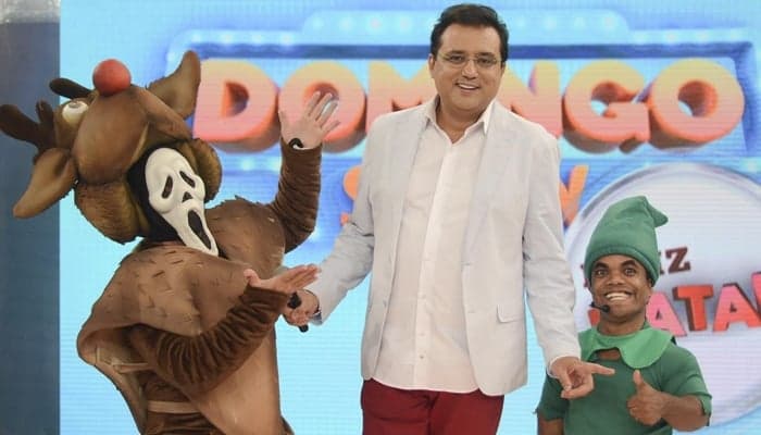 Geraldo Luís estreia novo quadro no "Domingo Show"