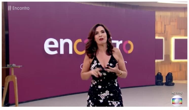 Dupla sertaneja "briga" no programa de Fátima Bernardes