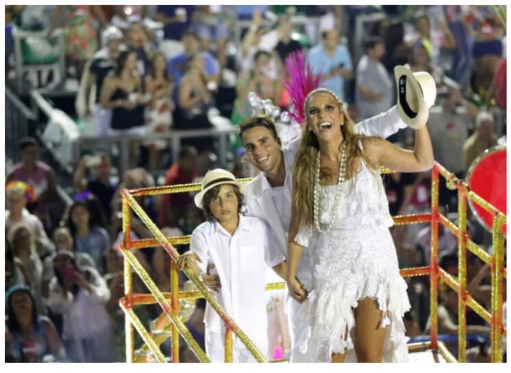 Ivete Sangalo se disfarça e curte Carnaval nas ruas da Bahia