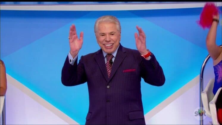 Silvio Santos muda o visual novamente e grava no SBT