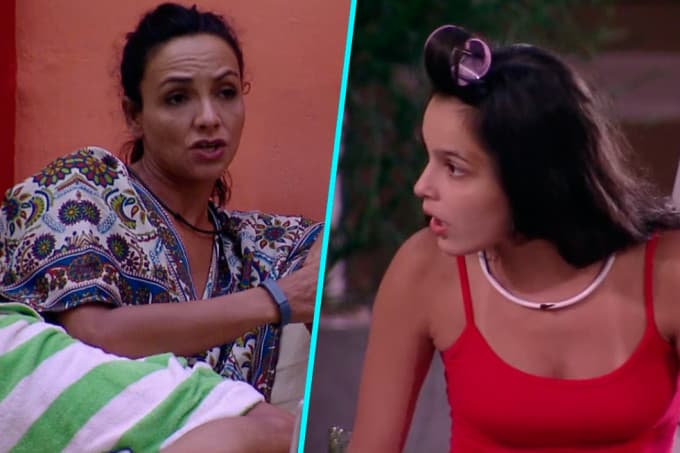 Emilly está com medo de apanhar de Marinalva; Marcos incentiva: "Apanha. Deixa ela bater"