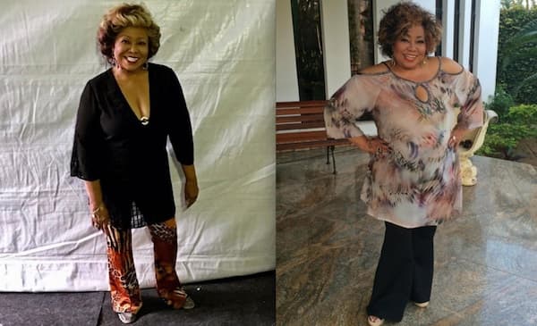 Após perder 25 quilos, Alcione celebra boa forma aos 70 anos