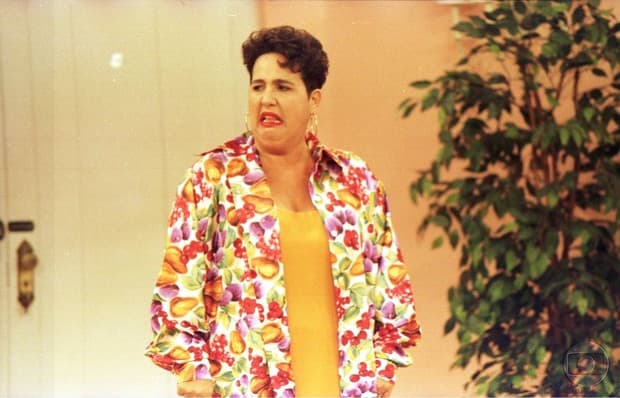 Claudia Jimenez foi a Edileuza no "Sai de Baixo". (Foto: Globo/Divulgação) Claudia Jimenez foi a Edileuza no "Sai de Baixo". (Foto: Globo/Divulgação)