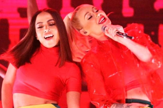 Barraco! Iggy Azalea tentou sabotar Anitta em programa americano, mas cantora a confrontou