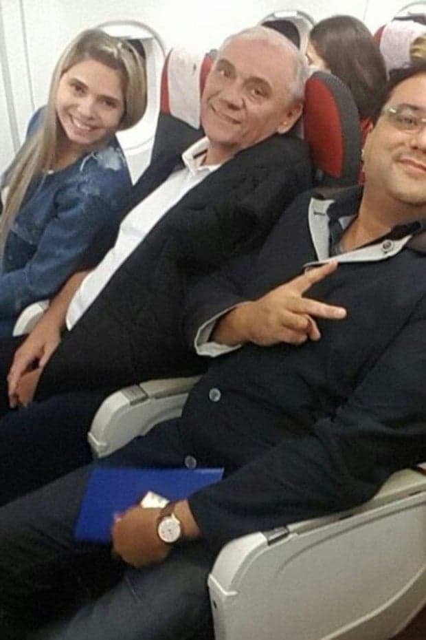Luciana, Marcelo e Geraldo. Luciana, Marcelo e Geraldo.