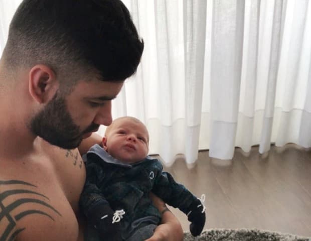 Gusttavo Lima e Gabriel (Foto: Reprodução/Instagram) Gusttavo Lima e Gabriel (Foto: Reprodução/Instagram)