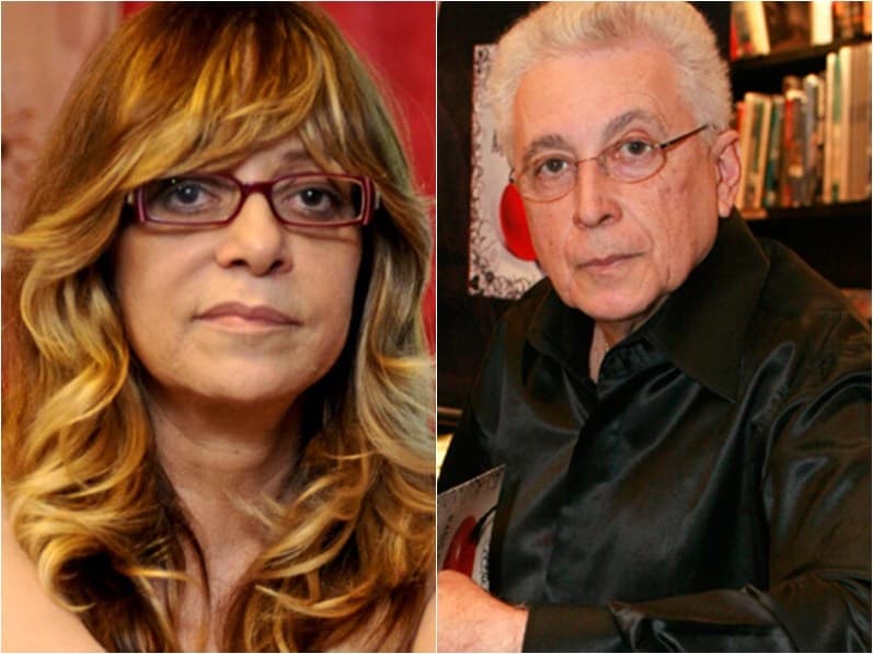 Os autores Gloria Perez e Aguinaldo Silva (Foto montagem) Os autores Gloria Perez e Aguinaldo Silva (Foto montagem)