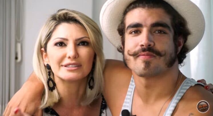 Caio Castro fala sobre declarações de Antonia Fontenelle: "doida"