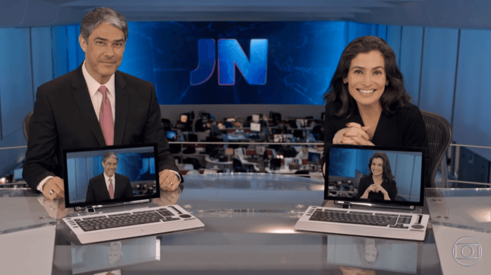 Globo surpreende e faz intensivão para treinar substitutos de William Bonner e Renata Vasconcellos no JN