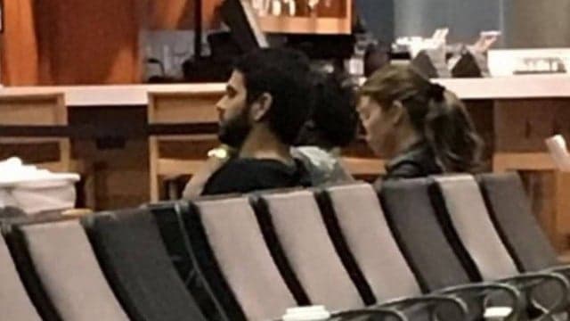 Após discussão com o namorado, Grazi Massafera fica com cara para poucos amigos em Aeroporto