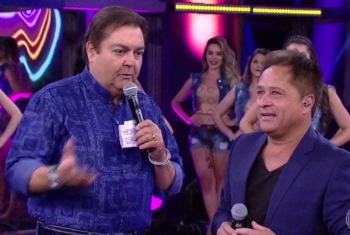 Leonardo surpreende ao fazer revelação íntima e deixa Faustão sem graça ao vivo