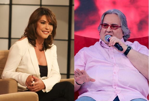 Márcia Goldschmidt  e Leão Lobo (Foto: Reprodução)
