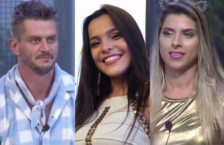 "Fazenda": Marcos Harter surpreende ao votar em Minerato e ela sai em defesa de Emilly