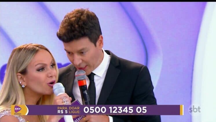 Record esquece rivalidade e libera Rodrigo Faro para homenagear Eliana no SBT