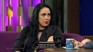 Fabiana Escobar, a Bibi Perigosa, abriu o jogo. (Foto: Reprodução/Record)