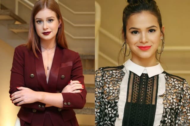 Marina Ruy Barbosa curte crítica ao trabalho de Bruna Marquezine, 'se corrige' e diz que 'foi sem querer"