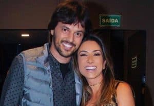 Patricia e o marido, Fábio Faria (Foto: Divulgação)