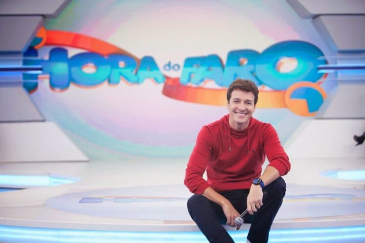 Vaza novo cenário de Rodrigo Faro na Record; veja vídeo