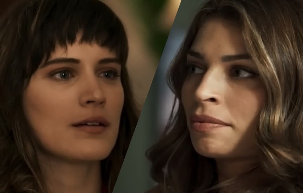 Clara (Bianca Bin) e Lívia (Grazi Massafera) em O Outro Lado do Paraíso (Foto: Globo/Divulgação) Clara (Bianca Bin) e Lívia (Grazi Massafera) em O Outro Lado do Paraíso (Foto: Globo/Divulgação)