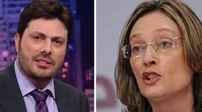 Danilo Gentili tem em Maria do Rosário seu maior desafeto na vida pública (Foto: Reprodução/Montagem) Danilo Gentili tem em Maria do Rosário seu maior desafeto na vida pública (Foto: Reprodução/Montagem)
