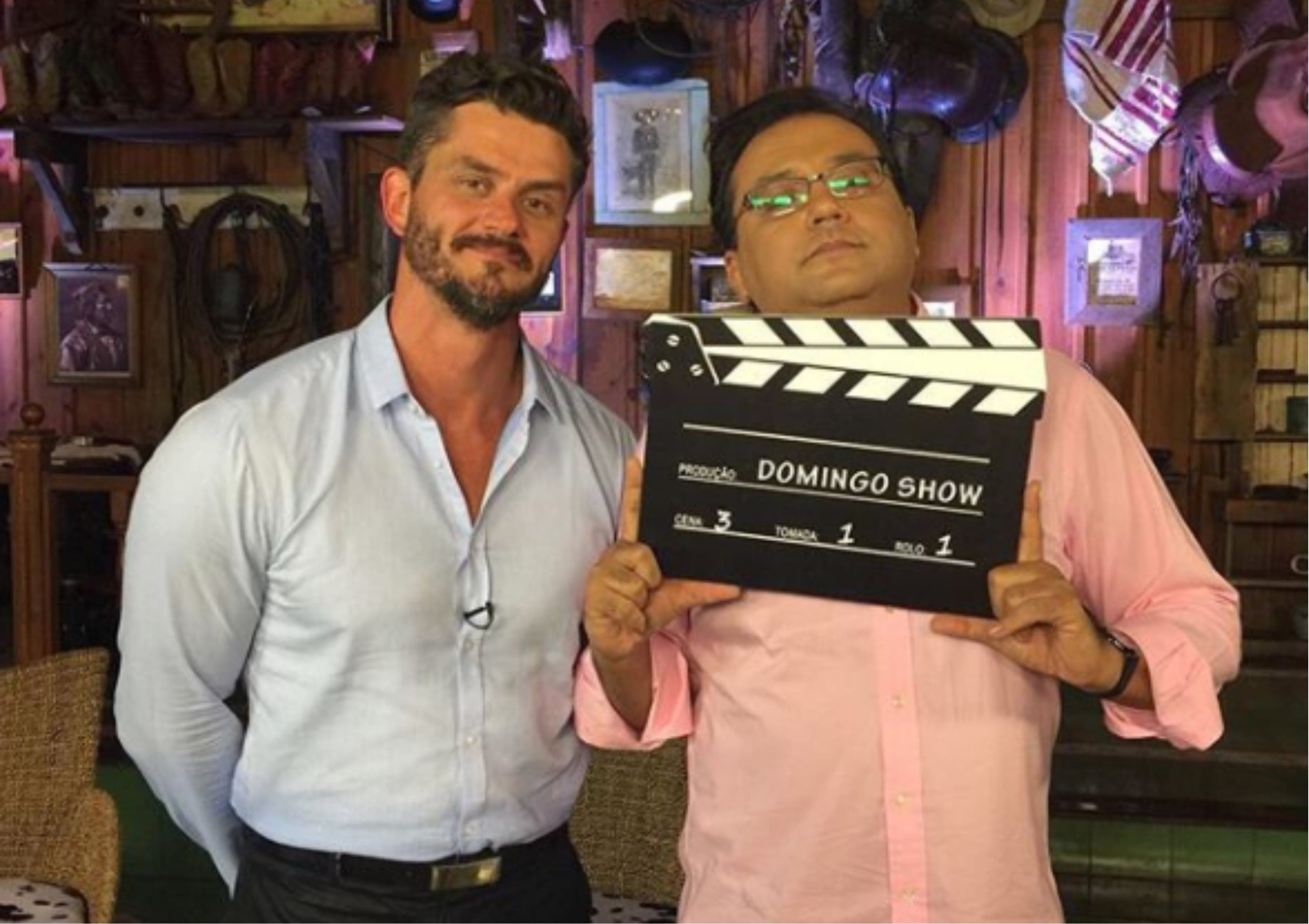 Geraldo Luís e Marcos Harter (Foto Instagram) Geraldo Luís e Marcos Harter (Foto Instagram)