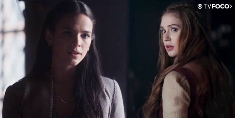 Embate de Catarina e Amália<br /> (Foto: Montagem/TV Foco) Embate de Catarina e Amália<br /> (Foto: Montagem/TV Foco)