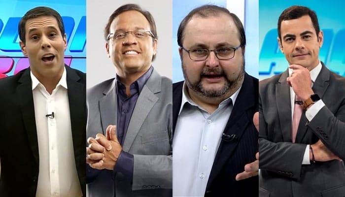 Balanço Geral de sábado na Record terá vários apresentadores