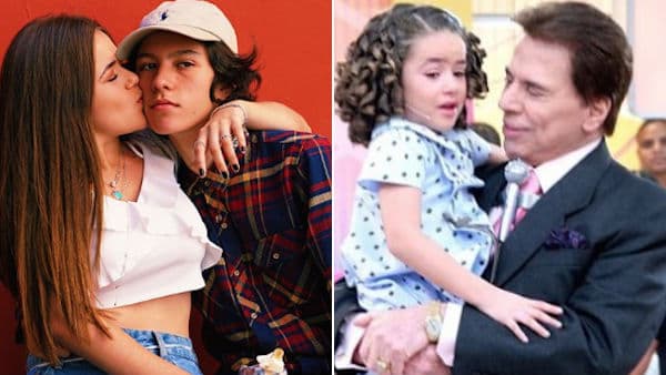 Maisa e o namorado a esquerda e Maisa e Silvio Santos a direita (Foto reprodução) Maisa e o namorado a esquerda e Maisa e Silvio Santos a direita (Foto reprodução)