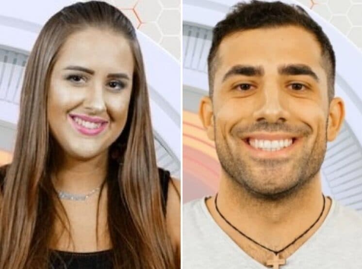 BBB18: Kaysar e Patrícia se beijam em festa sertaneja