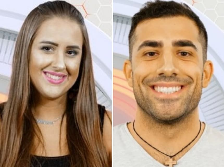 Kaysar e Patrícia no BBB18 (Foto: Reprodução)
