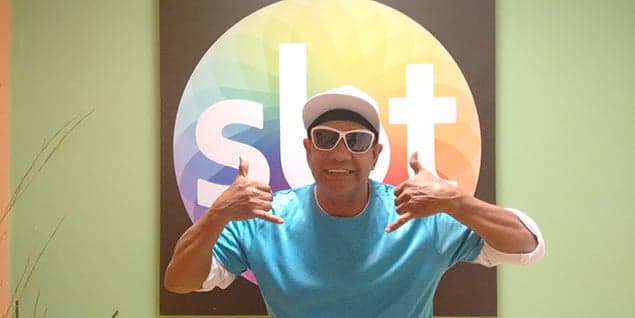 Liminha publica foto histórica ao lado de Silvio Santos