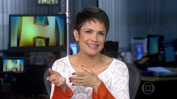 Sandra Annenberg compara o seu salário com o de Dony de Nuccio e revela ter sofrido assédio sexual na carreira