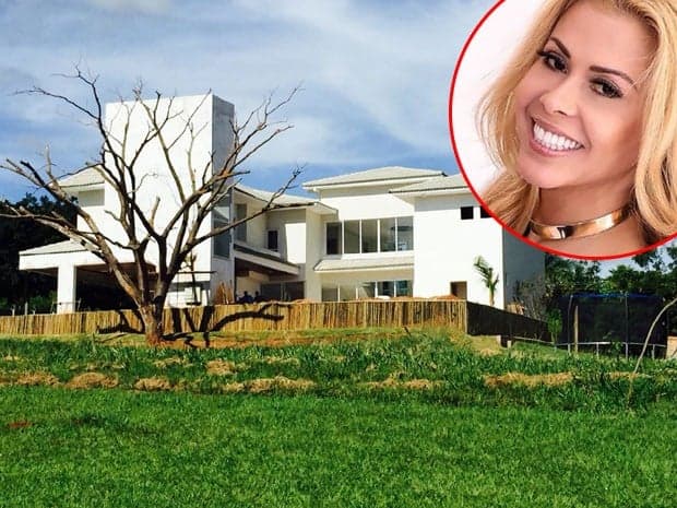 Nova mansão de Joelma (Foto: Reprodução/Internet) Nova mansão de Joelma (Foto: Reprodução/Internet)