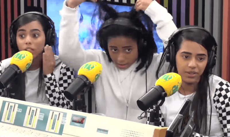 MC Loma mostra como estava o cabelo na hora que chamaram elas (Foto: Reprodução) MC Loma mostra como estava o cabelo na hora que chamaram elas (Foto: Reprodução)