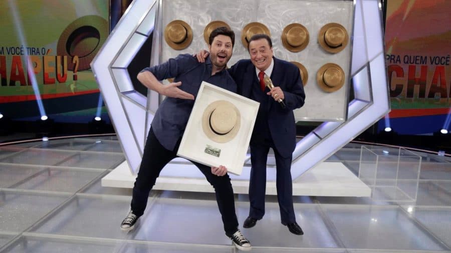 Danilo Gentili foi convidado do Programa Raul Gil (Foto: Divulgação/SBT) Danilo Gentili foi convidado do Programa Raul Gil (Foto: Divulgação/SBT)