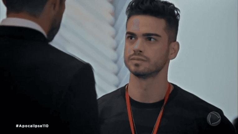 André (Sidney Sampaio) em cena de Apocalipse (Foto: Reprodução/Record)