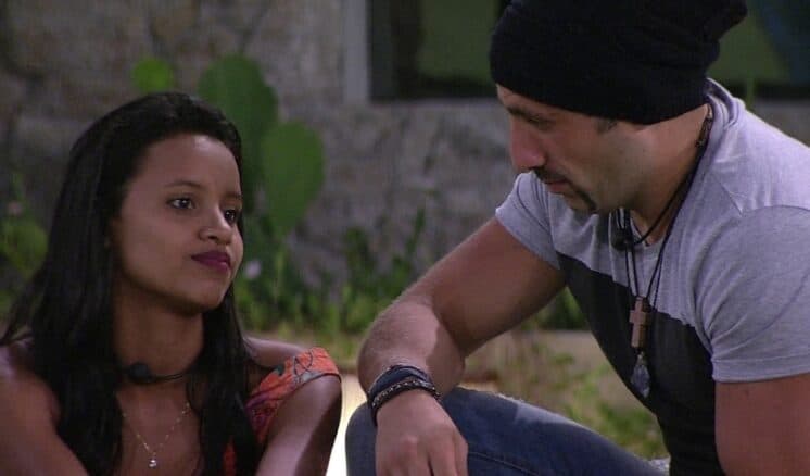 Gleici desanima e Kaysar a incentiva a lutar no BBB18: "Quero que você ganhe"
