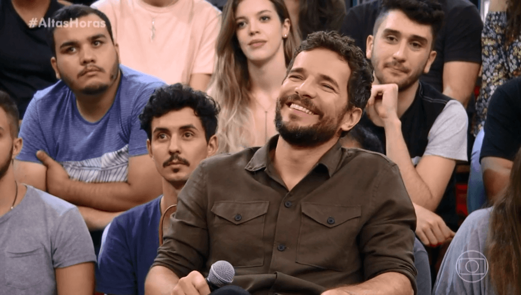 Daniel de Oliveira no Altas Horas (Foto: TV Globo) Daniel de Oliveira no Altas Horas (Foto: TV Globo)