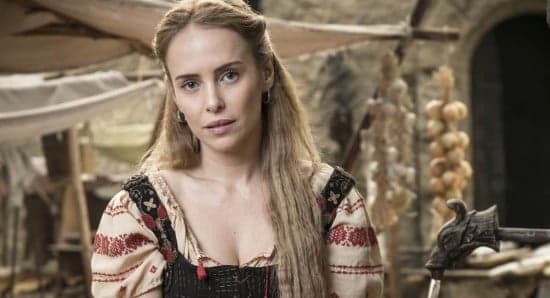 Fernanda Nobre na novela Deus Salve o Rei em 2018 (imagem: divulgação) Fernanda Nobre na novela Deus Salve o Rei em 2018 (imagem: divulgação)