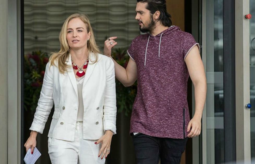 Angélica e Luan Santana (Foto: Rpeordução)