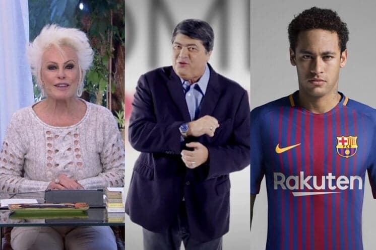 Em pesquisa presidencial, Ana Maria Braga, Datena e Neymar Jr aparecem entre os mais votados