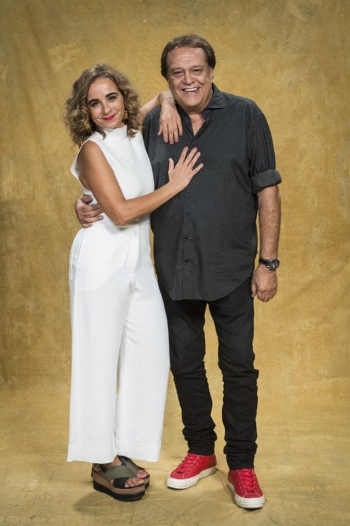 Dennis Carvalho e Maria de Médicis (Foto: Globo/João Cotta) Dennis Carvalho e Maria de Médicis (Foto: Globo/João Cotta)